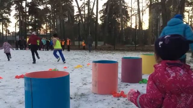 Биатлон в парке Урицкого! смотреть онлайн