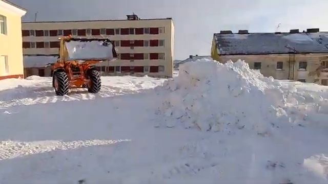 Уборка снега! ГРЕМИХА 18.02.19 смотреть онлайн