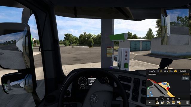 Играю в ETS 2 на помойном грузовике Часть: 3 🥵 смотреть онлайн
