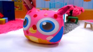 Совенок Хоп Хоп наелся яблок и у него началась АЛЛЕРГИЯ! Игрушки для малышей и развивающие видео