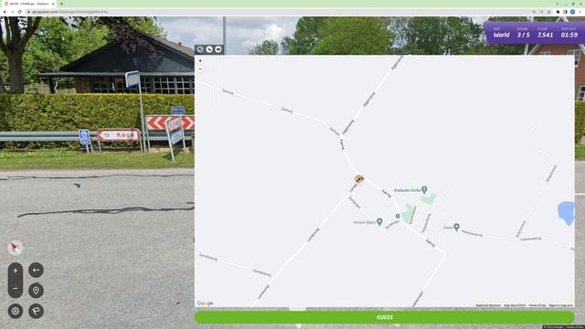 Ежедневное испытание GeoGuessr #30 (19 июля 2022) - 21952 очка смотреть онлайн