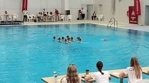 Марфа  синхронное плавание  выступление группа  фуксики