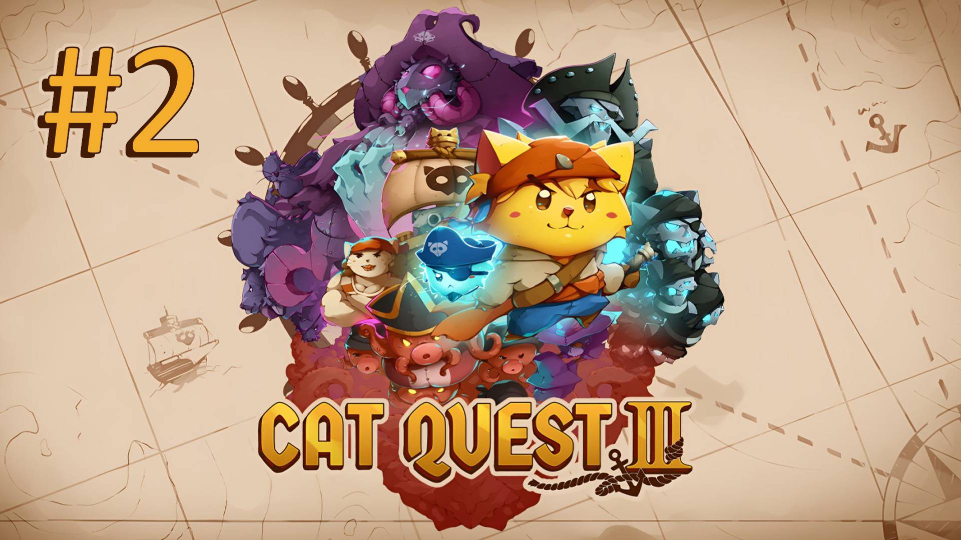 Прохождение Cat Quest 3 - Часть 2 (кооператив)