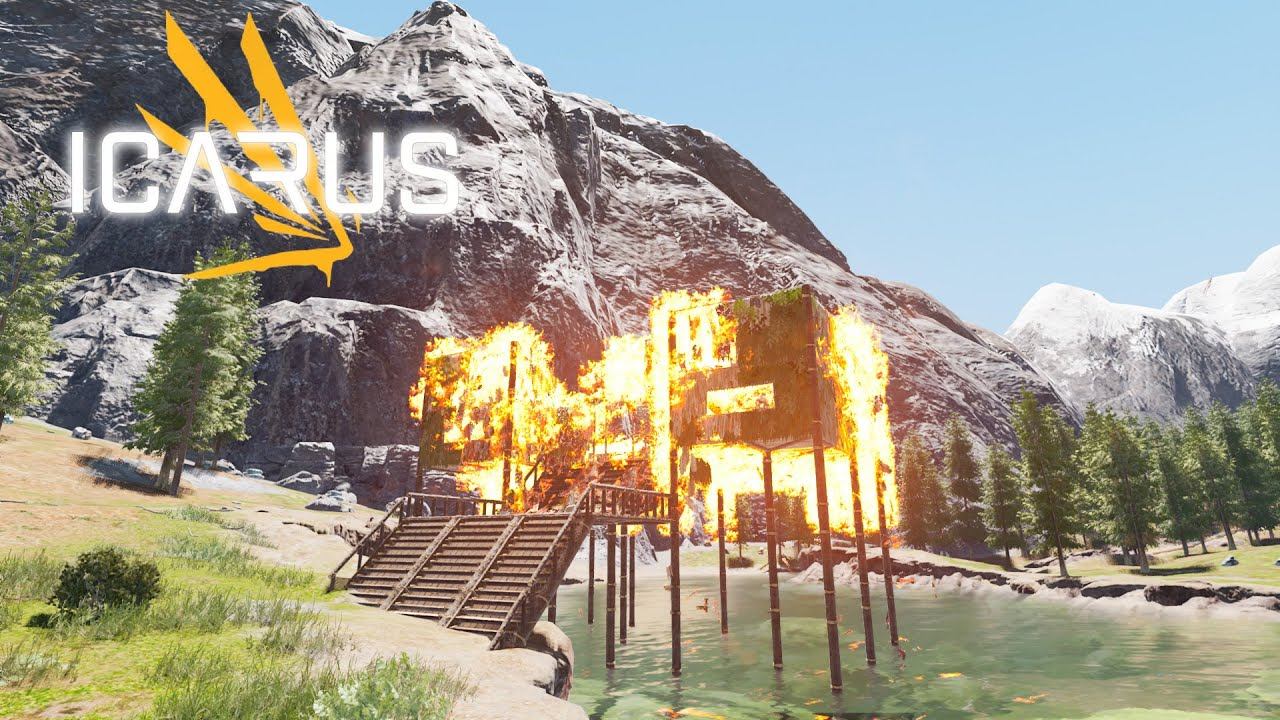ICARUS the first cohort Выживание #5 НЕУДАЧИ преследуют нас! Природа, хищники, дурость!