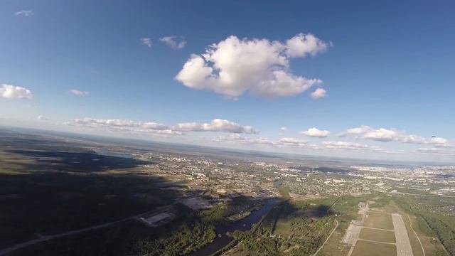 Самостоятельный прыжок с парашютом | SKYDIVENN.RU смотреть онлайн