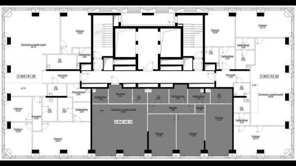 41 этаж | Видовые характеристики небоскреба ParkLane, hide MR Group