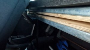 Skoda Yeti 4x4 установка спальника для путешествий