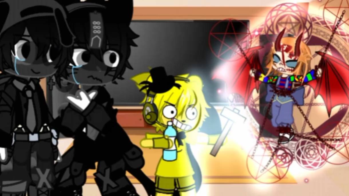 реакция картун кэта на FNAF PLAY