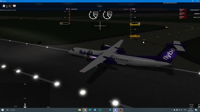 Как приземлить самолёт в FlightLine roblox смотреть онлайн