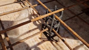 Делаем двухслойное армирование с фиксатором арматуры, стульчик