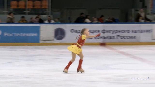 Ксения Симонова, первенство СЗФО среди юных фигуристов, г. Великий Новгород, 24.02.2018 смотреть онлайн