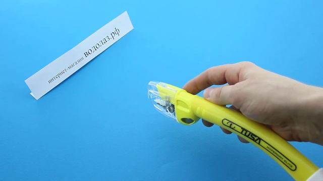 Трубка Tusa SP-240 Imprex II Hyperdry Elite желтая смотреть онлайн