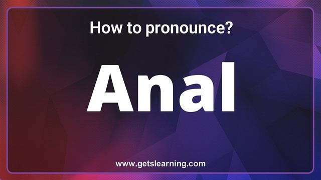 How to pronounce Anal in English Correctly | Common words смотреть онлайн