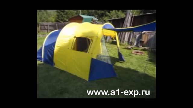 Видеоинструкция по сборке палатки Irtex Иркут-4 смотреть онлайн