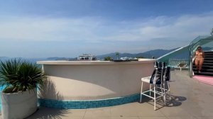 Blue sky, Nha Trang, Vietnam, Panorama/ Бассейн на 40 этаже в Нячанге, Отель Панорама