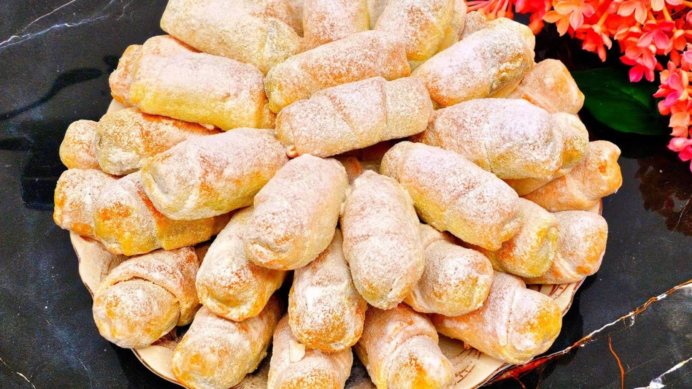 Тает во рту! Трубочки с начинкой, которые вкуснее мороженого! смотреть онлайн