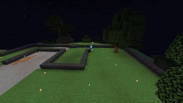 Намечаю места для домов и стен, на чудесным проекте Wither SMP! смотреть онлайн