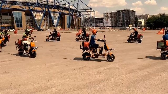 Мотопробег по Харькову 2021! Достопримечательности, и коллеги по работе! смотреть онлайн