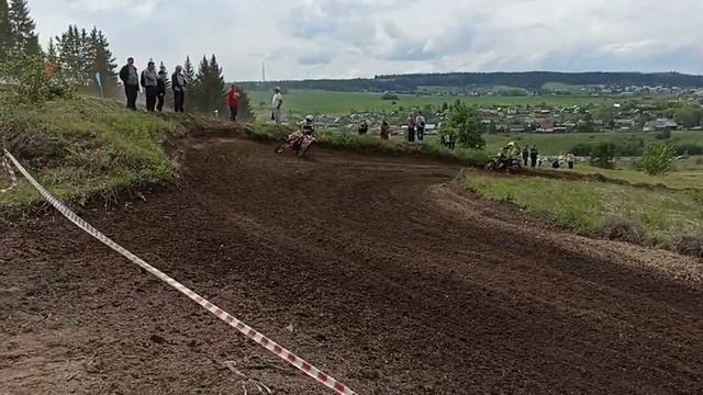 Мотокросс с.Усть-Кишерть, класс Open-2 смотреть онлайн