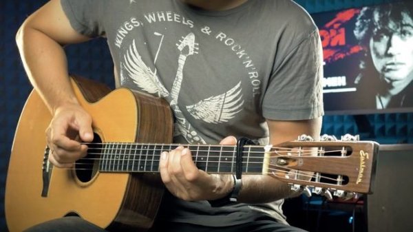 Виктор Цой Перемен На Гитаре:Фингерстайл