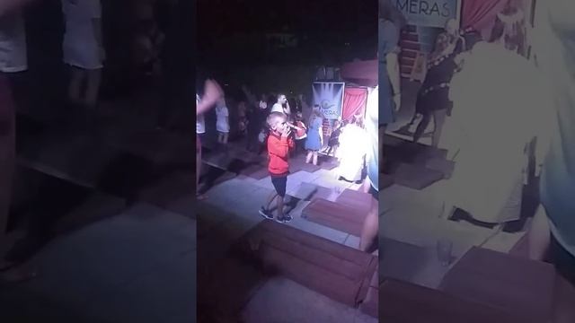 Турция Palmeras Beach Hotel 2020г.октябрь вечернее представление