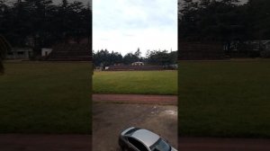 28 мая 2024 г. Абхазия, Цитрусовый, парк отель Олимп, вид с балкона номера 216