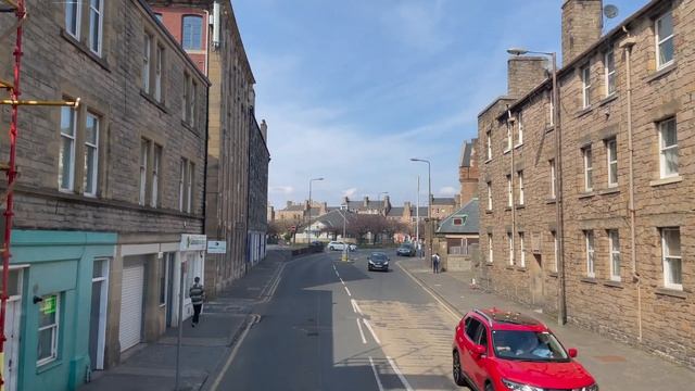 [4K] Driving in Edinburgh Scotland Britain. Поездка по центру города Эдинбург, Великобритания смотреть онлайн