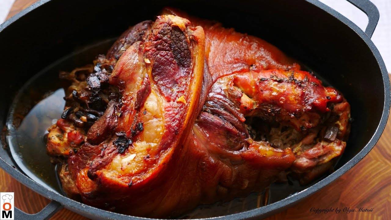 Мясо на НОВЫЙ ГОД Свиная Рулька Очень нежная и вкусная