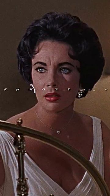 Cat On A Hot Tin Roof, 1958 #elizabethtaylor #catonahottinroof #элизабеттейлор #50s #