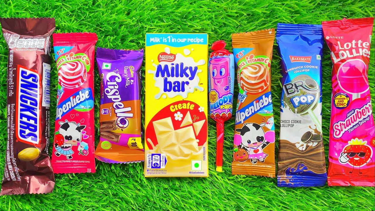 Мультики для детей про конфеты. Сладкие Мультики для малышей Распаковка шоколадных конфет и леденцов