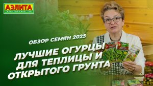 ОГУРЦЫ ДЛЯ ОТКРЫТОГО ГРУНТА И ТЕПЛИЦЫ. Обзор ЛУЧШИХ семян 2025!
