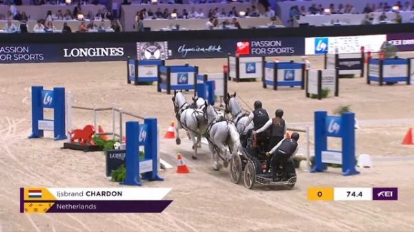 RE-LIVE | Competition 2 - FEI Driving World Cup™ 2023-2024 Lyon