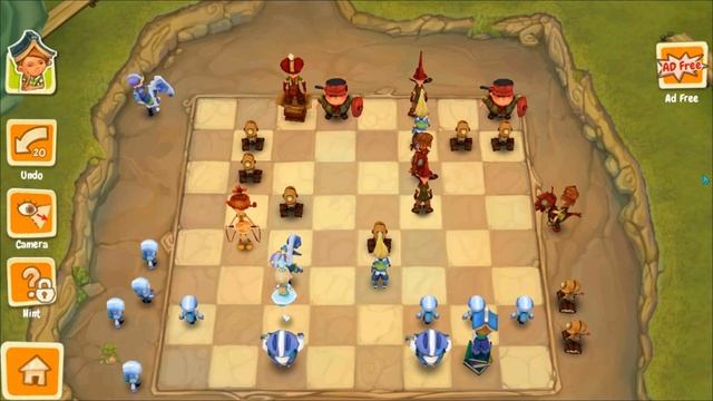 Toon Clash Chess (Android, 2021) I master level смотреть онлайн