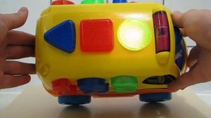 Музыкальная развивающая игрушка «Школьный автобус»