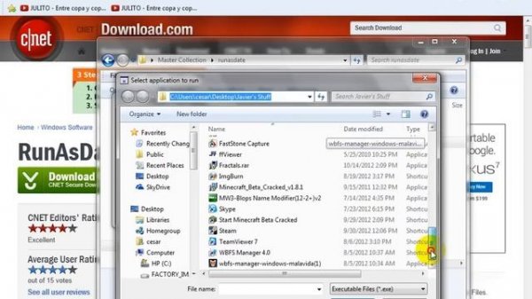 How to use and run RunAsDate
