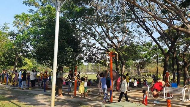 Мьянма. Янгон. Thuwanna park смотреть онлайн