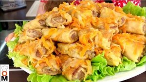 Мясные рулетики – вкусная закуска