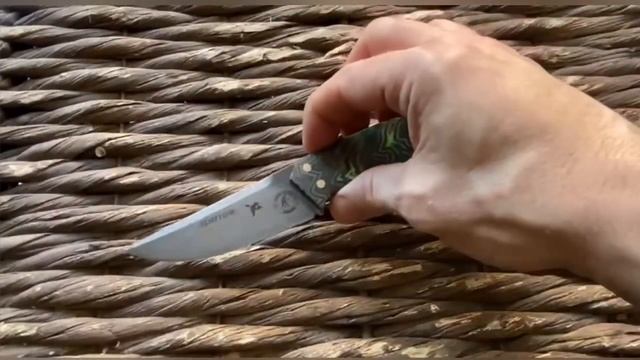 Нож «Воробей»💣. Сталь Lomax🔥. смотреть онлайн