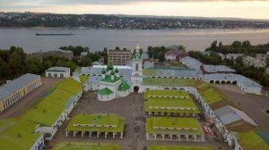 Кострома с высоты птичьего полёта kostroma