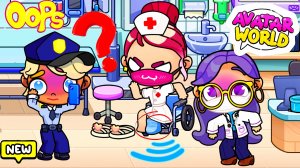 Изольда ПОВРЕДИЛА НОГУ и ПОКИНУЛА БОЛЬНИЦУ с Базановым 😱 Аватар ворлд НОВИНКА ♥️