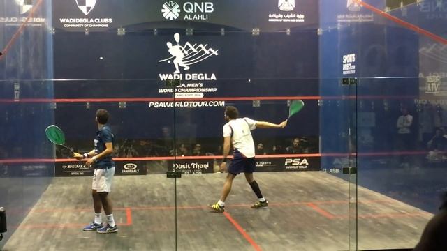 Wadi Degla Squash World Championship 2016 - Final - Ramy Ashour v Karim Abdel Gawad - 3rd Game смотреть онлайн