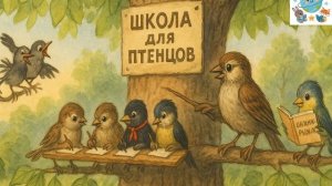 Птичья школа. Борис Заходер.