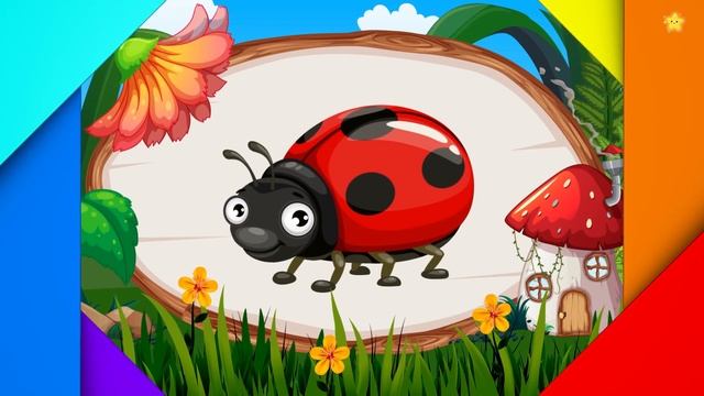 Насекомые для детей! Звуки животных для самых маленьких Развивающие мультики для детей смотреть онлайн