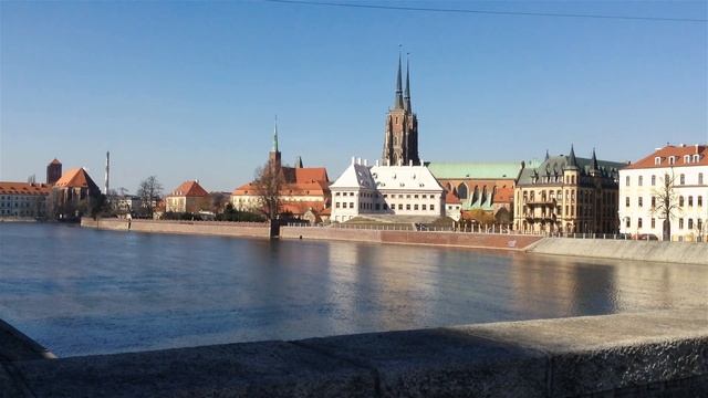 Прогулка по Вроцлаву. Встреча с друзьями из Украины смотреть онлайн