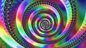Футаж Радужная  Спираль  Rainbow Spiral Background