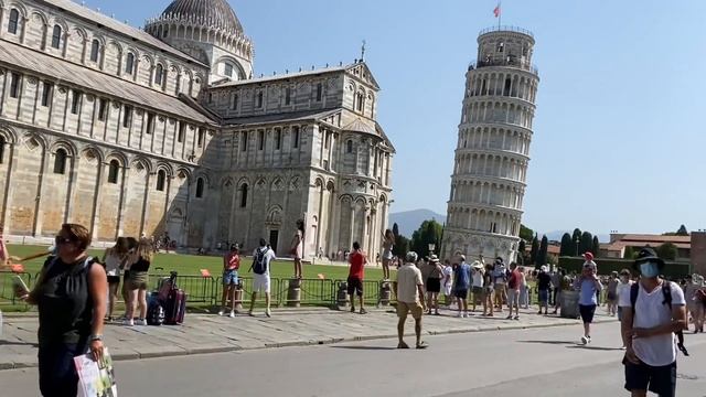 Pisa и Lucca проездом, красивые места смотреть онлайн
