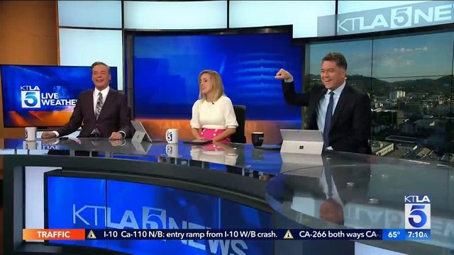 KTLA's Mark Kriski and Carlos Herrera put the flex in flex alert смотреть онлайн