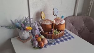 С Праздником 🥚🐣Как мы Встретили Пасху.