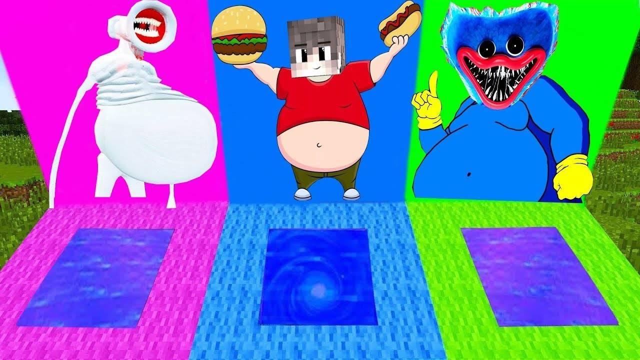 ВЫБЕРИ ПРАВИЛЬНУЮ ЗАТОПЛЕННУЮ ЯМУ ТОЛСТЫЙ ХАГГИ ВАГГИ КОЛЯ ХУЛИГАН ВЕЛЬКАЯ МАТЬ МЕГАФОН В МАЙНКРАФТ смотреть онлайн