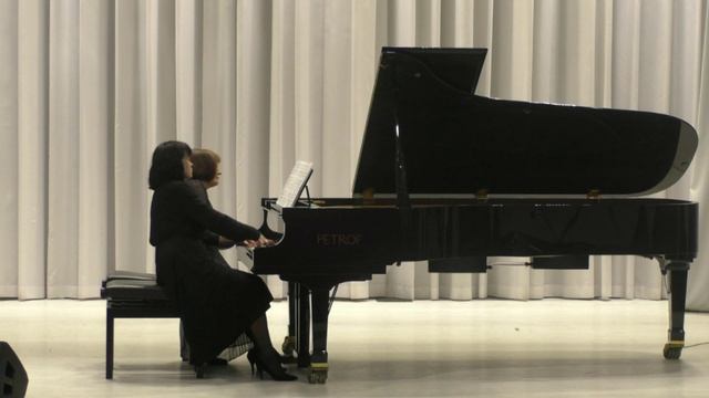 Ф-ный ансамбль Островская Г.А. и Прасолова Г.Г. - Ж.Бизе - В.Грязнов "Хабанера для двоих" смотреть онлайн